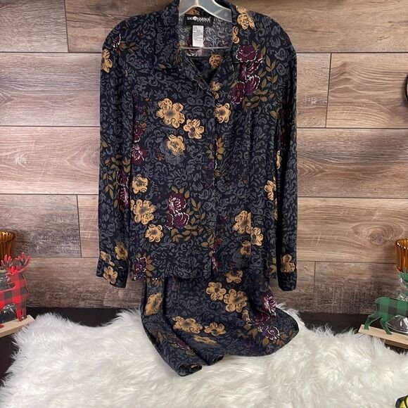 SAG HARBOR  Women’s Petite Skirt Set Size 14P Floral Boho Mature - Picture 5 of 8